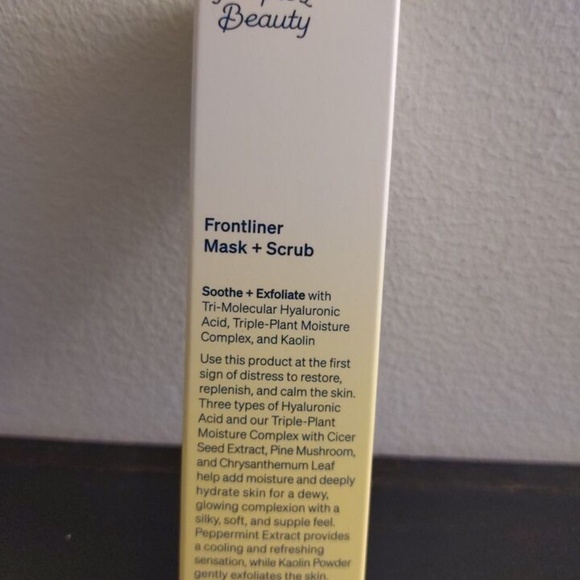 People's Beauty Frontliner Mask + Scrub 50ml/ 1.7oz x2 full size - Picture 2 of 4